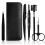 5-piece Eyebrow Set With Black Case,eyebrow Kit For Men 1