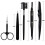 5-piece Eyebrow Set With Black Case,eyebrow Kit For Men 3