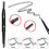 5-piece Eyebrow Set With Black Case,eyebrow Kit For Men 2