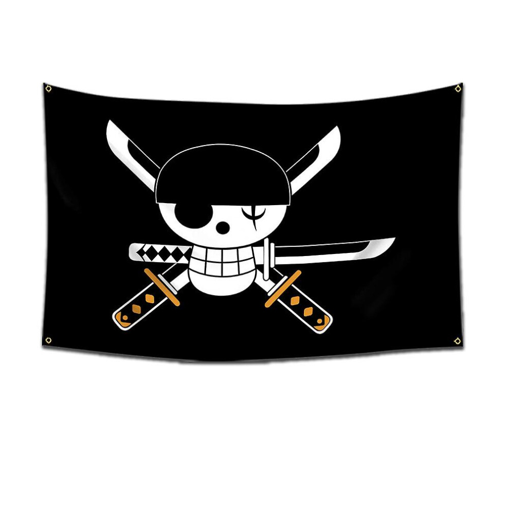60 X 90 Cm One Piece Flag Pirate Flag Zoro