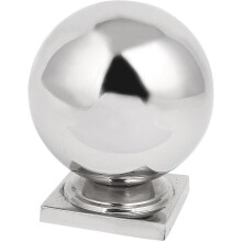 80mm X 80mm Ball Cap 201 Silver Stainless Steel For Your Stair Fence Post