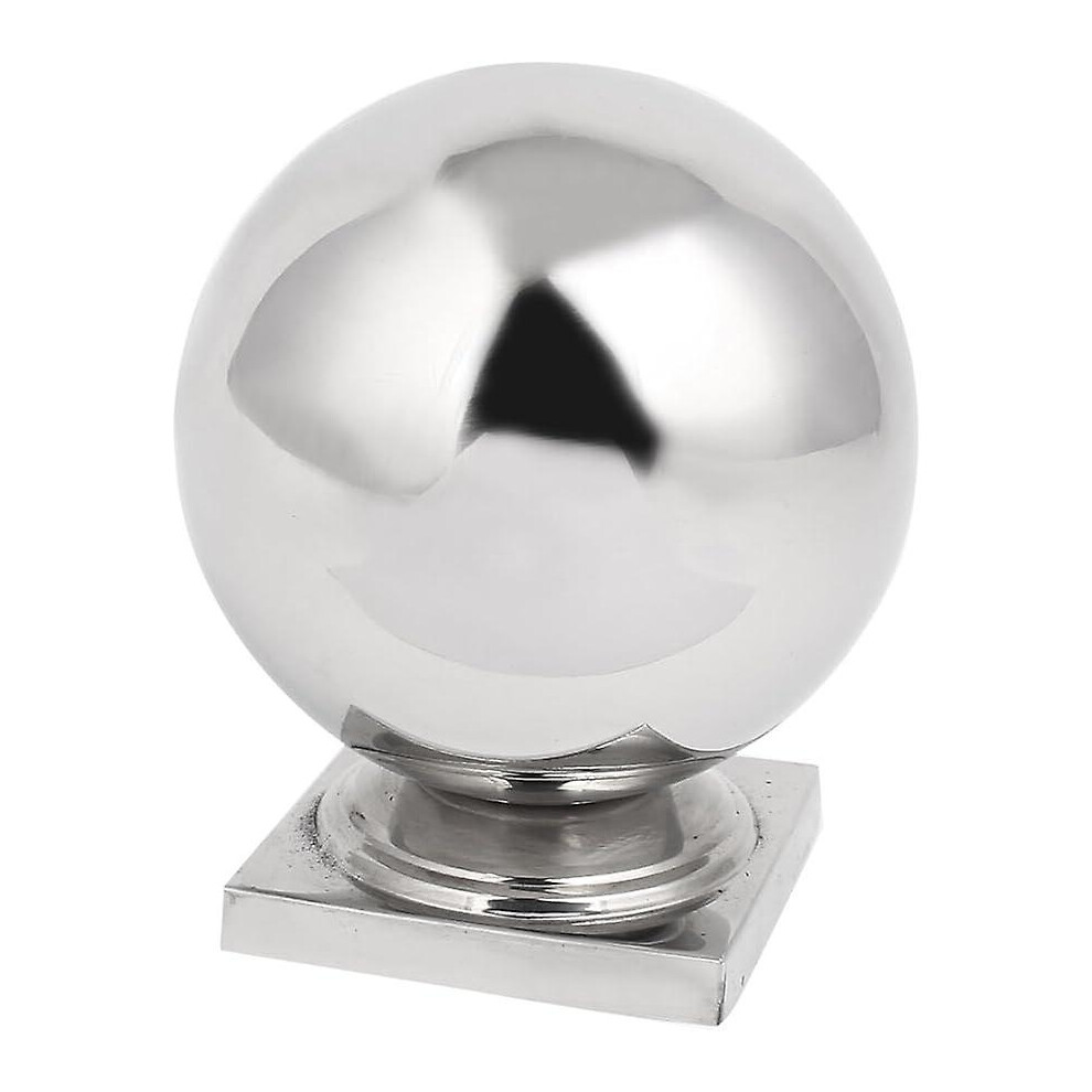 80mm X 80mm Ball Cap 201 Silver Stainless Steel For Your Stair Fence Post