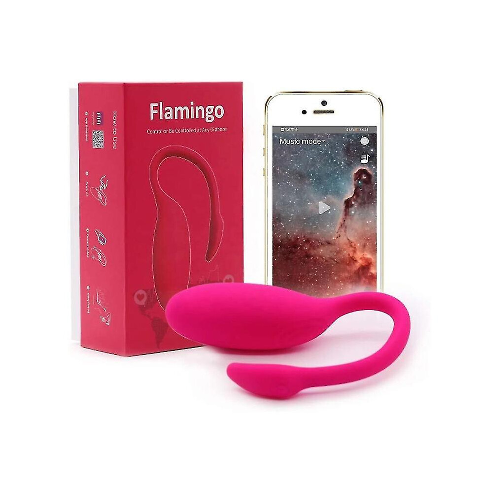 App Controlled Wearable Vibrator - Pink(ukstory)