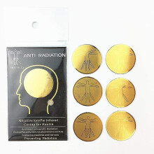 10 Pieces Radiation Protection Cell Phone Stickers Emf Blocker Devices