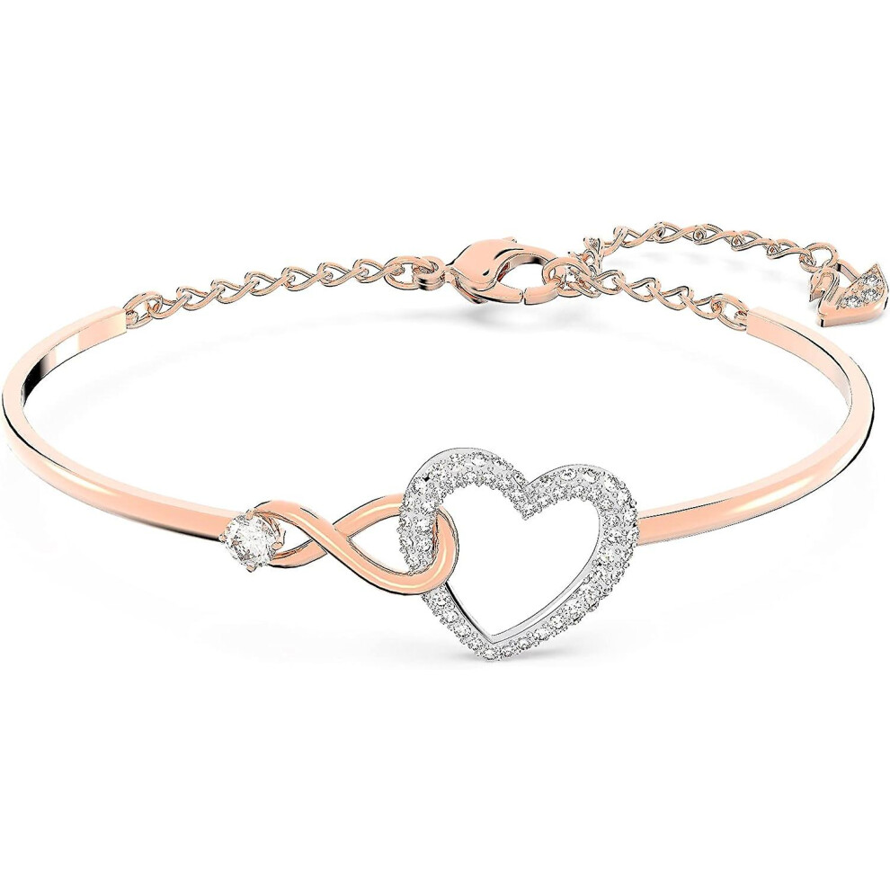 Bebetter Infinity Heart Jewelry Collection, Necklaces And Bracelets, Rose Gold