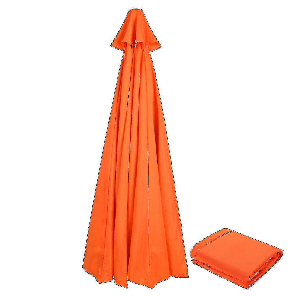 Best Seller Replacement Fabric Garden Parasol Canopy Cover For 3m 6/8 Arm Patio Sun Umbrella 50% Offer