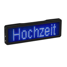 Bluetooth Led Name Badge Rechargeable Light Sign Diy Programmable Scrolling Message Board Display Led,type 5
