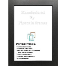 (36" X 24") 36" X 24" Black Picture Frame Poster Frames