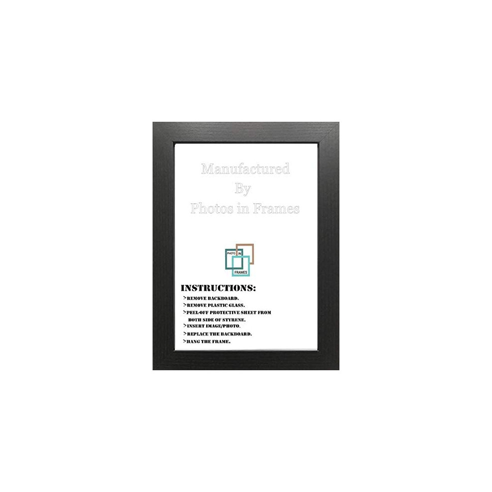 (36" X 24") 36" X 24" Black Picture Frame Poster Frames