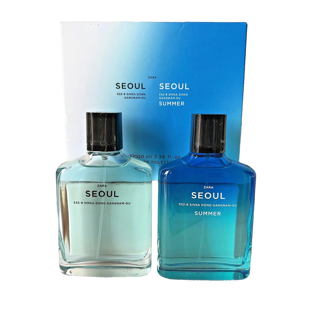 Zara Seoul + Seoul Summer Duo Set 2 x 90 ml Men Eau de Toilette