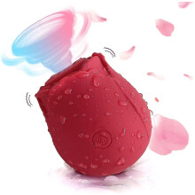 2022 Rose Vibrator for Women - Sucking & Licking Rose Toy, Discreet Private Pleasure Gift