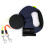 Pet Retractable Double Leash With Light Portable Swivel 2