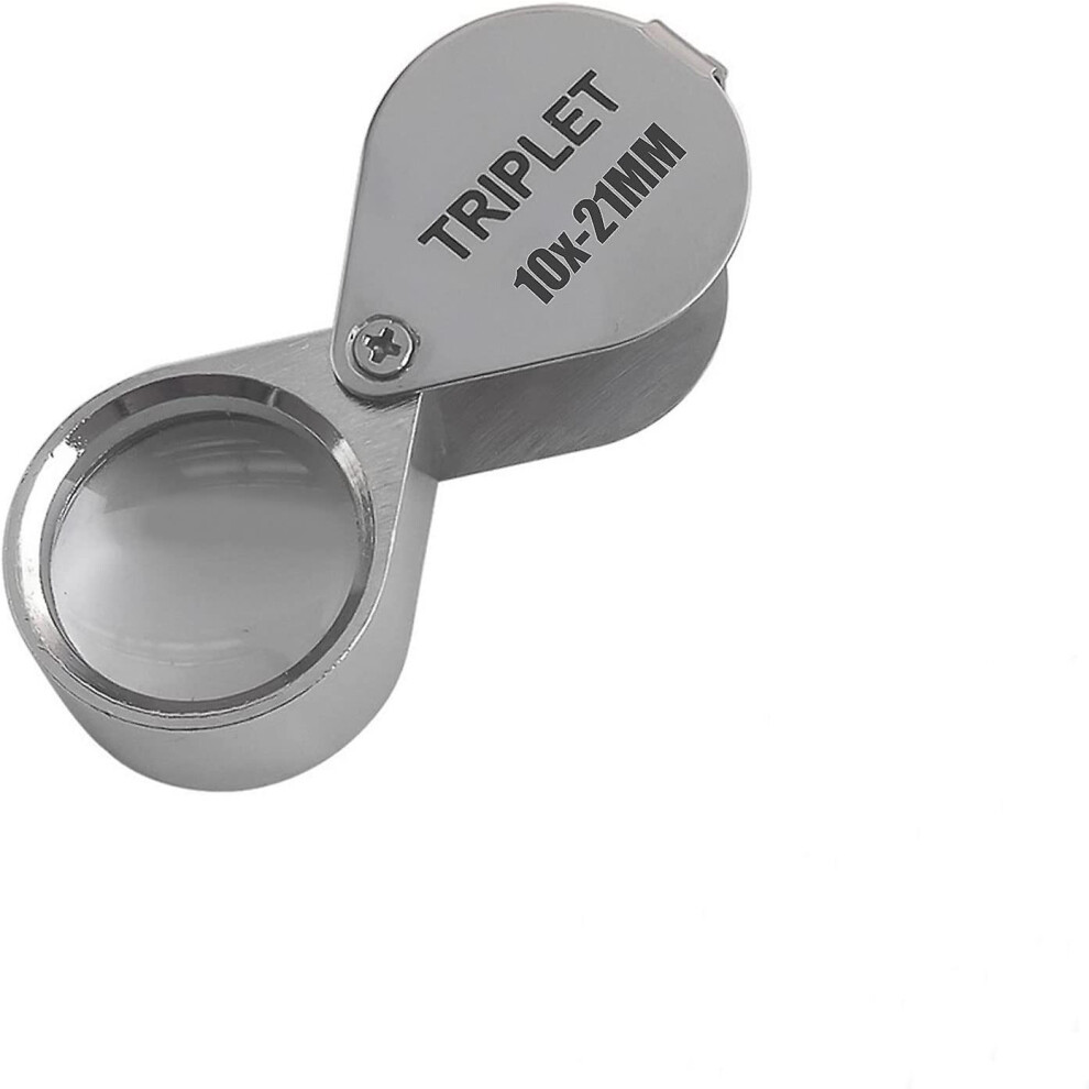 Magnifying Loupe 10x 21 Mm, Jeweler's Loupe, Eye Magnifier Magnifier 10x 21mm, Magnifying Glass 10x 21 Mm, Watchmaker's Loupe, Jeweler's Loupe X10, Pr