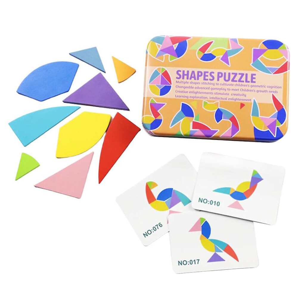 Egg Shape 100 Patterns Shape Puzzle