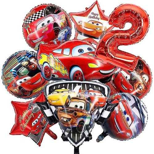 Cars Lightning Mc Queen Balloons For Kids Birthday Baby Shower Cars Theme Party Decorations (2)-aespa