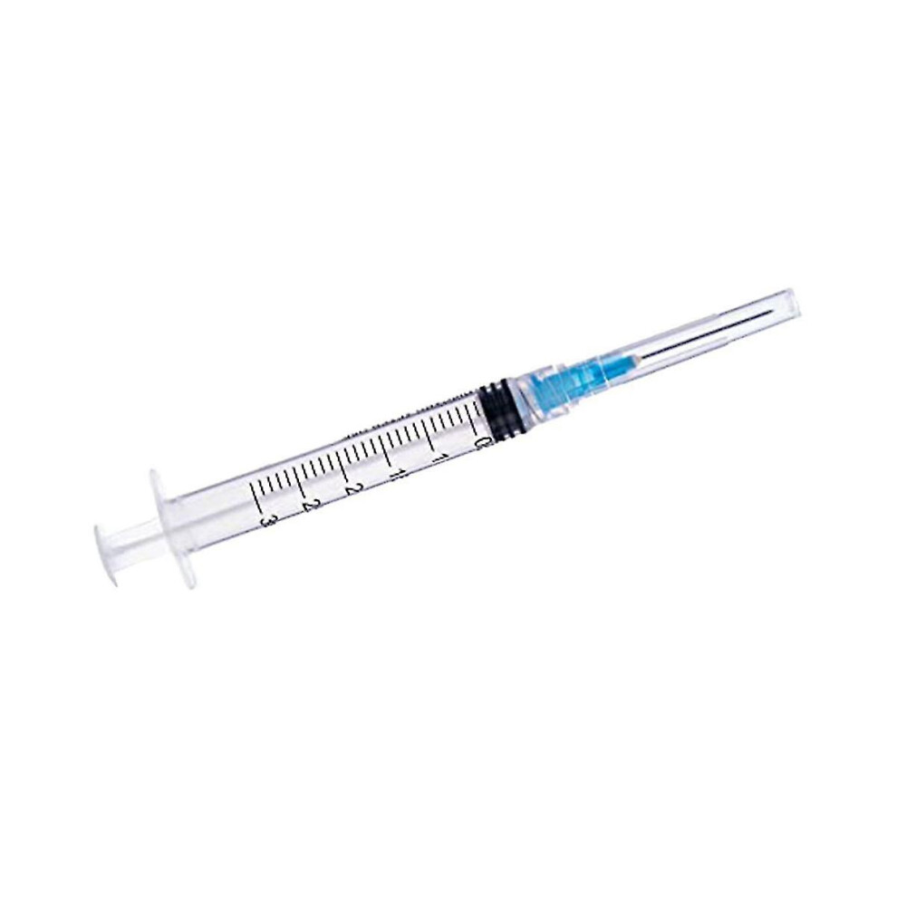 3ml Syringe With 23g 1in Needle - Disposable Individual Packaging (3ml-23g-100pack)-yujia-yujia