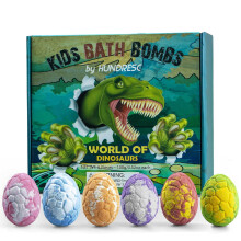 Dinosaur Bath Bomb Set For Kids With Surprise Toys - 6pcs/box Easter Gift