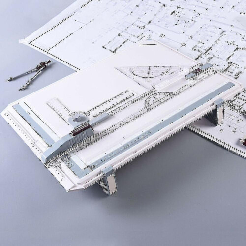 Drawing Board A3 Drafting Tables With Parallel Motion Angle Measuring System 2