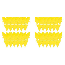 60pcs Dual-sided Yellow Fly Sticky Pest Control Traps For Mosquitos