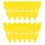 60pcs Dual-sided Yellow Fly Sticky Pest Control Traps For Mosquitos 3