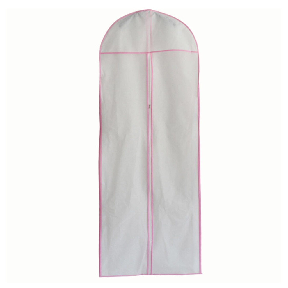 Dust Cover High Capacity Dustproof Breathable Zipper Closure Long Garment Wedding Dress Protector Cover Household Supplies