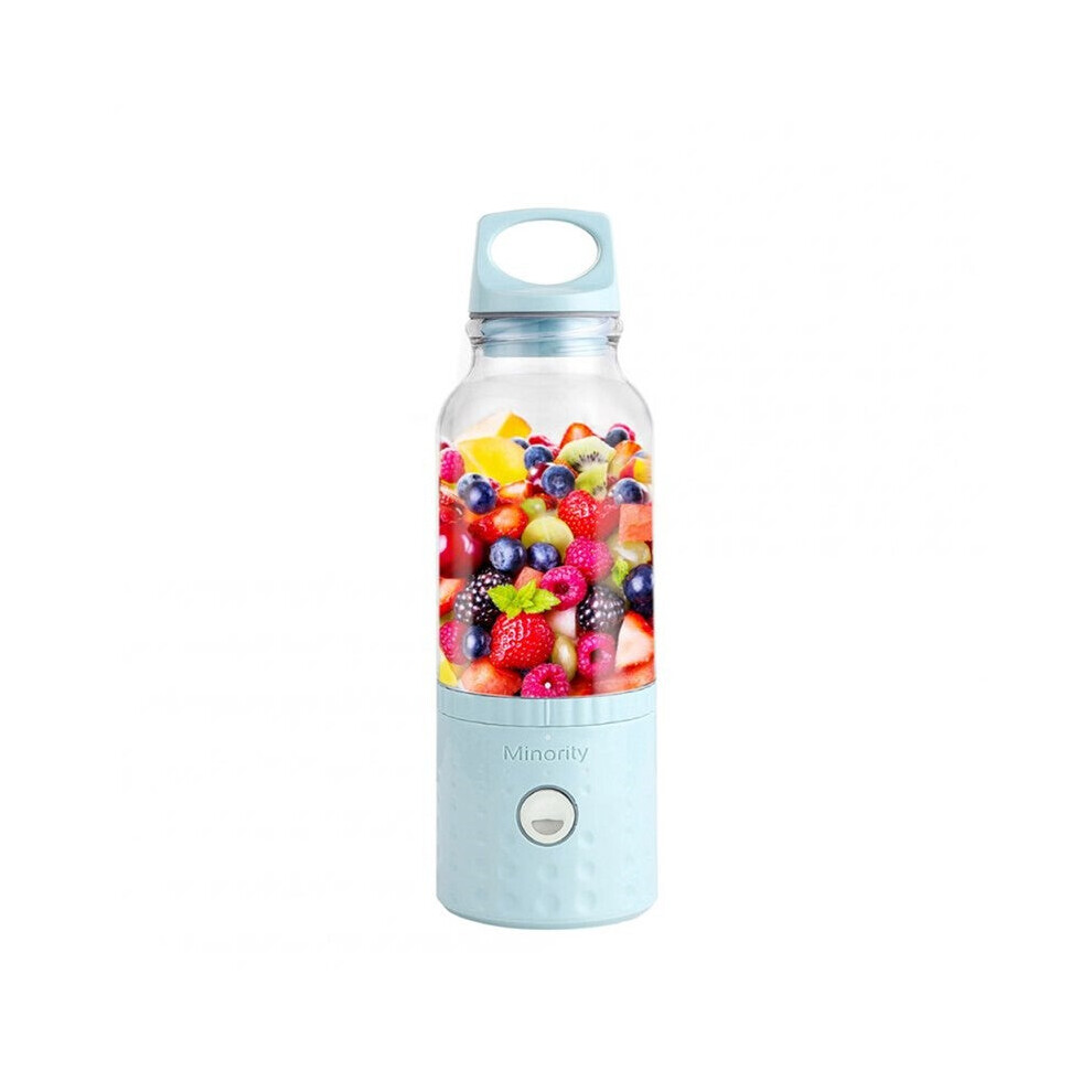 500Ml Blender Orange Juicer Cup Smoothie Usb Fruit Mixing Machine With 2000Mah Rechargeable Batterie Smoke Blue Juicers-image-OPC-PDJ6NMK-NEW