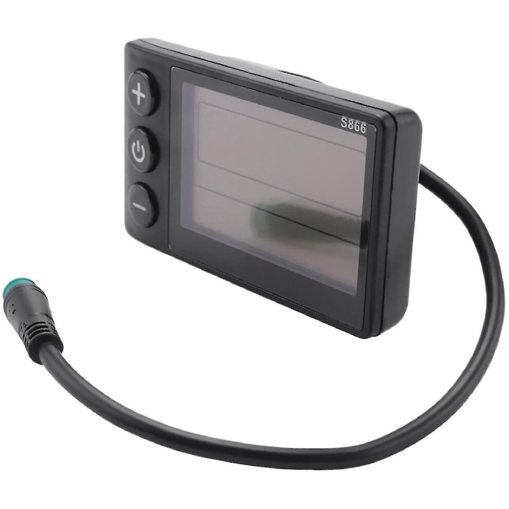 Electric Bicycle Display 24v/36v/48v Waterproof Lcd Display S866 Controller Panel Dashboard For Ele