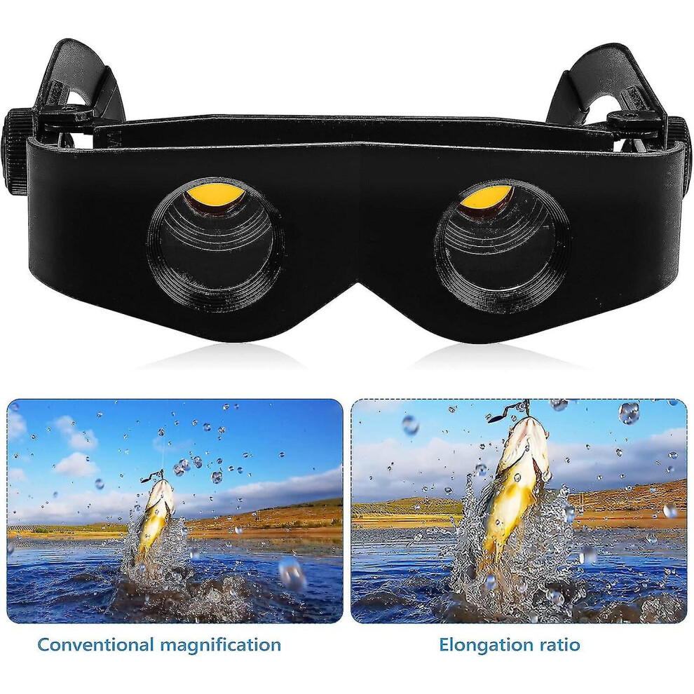 Hands-free Binoculars Glasses,wearable Binoculars Telescope For Hunting, Fishing, Theatre Concert, Outdoor Viewing