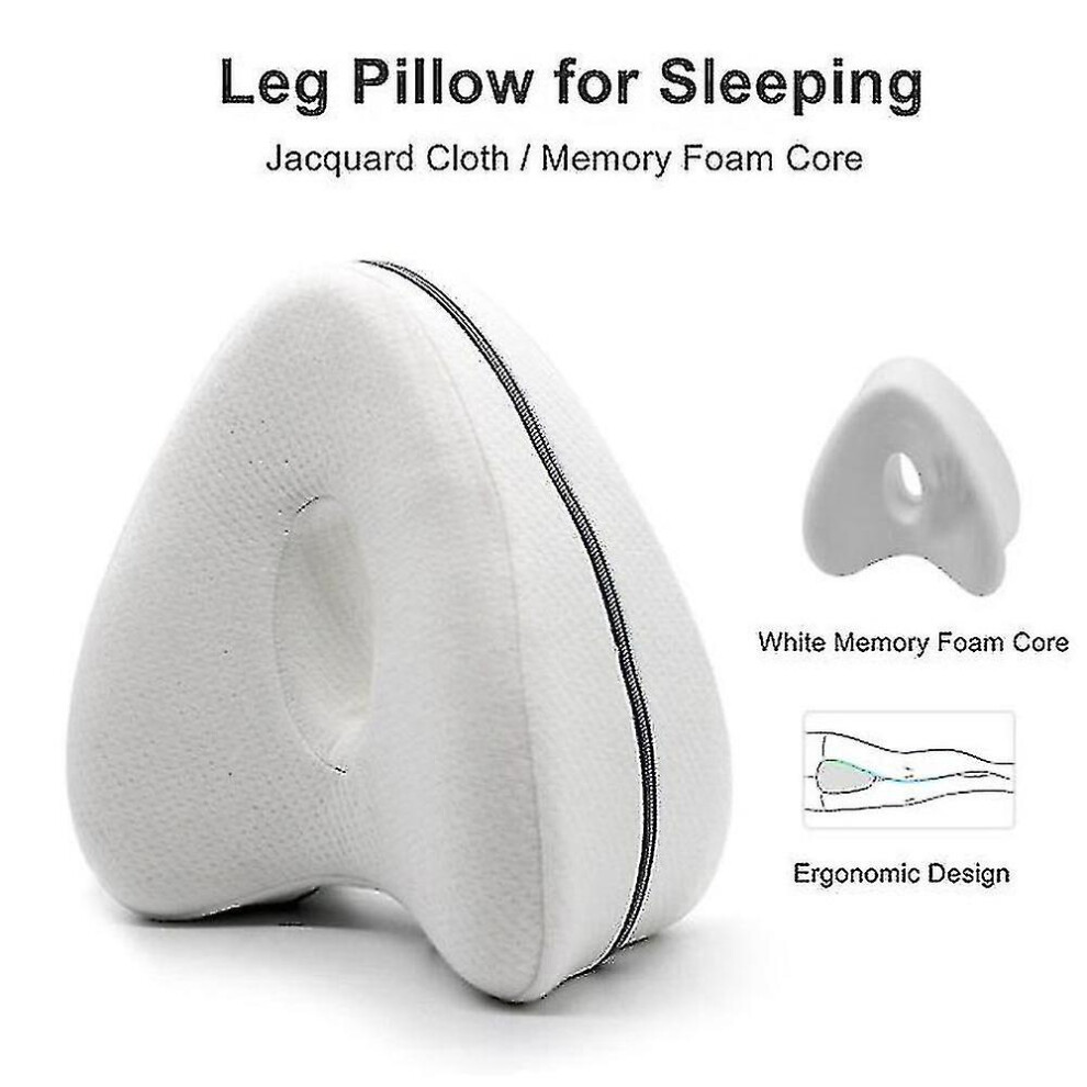 Heart Shaped Orthopedic Sleeping Pillow For Legs Wedge Cushion With Knee Support Sciatica Pads Body Cushion