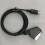 Replacement V-pin Scart Cable For Sega - Megadrive Genesis Master System 3
