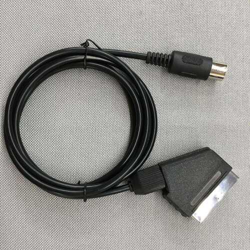 Replacement V-pin Scart Cable For Sega - Megadrive Genesis Master System 2
