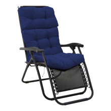 (Navy Blue) Adirondack Patio Chair Cushion