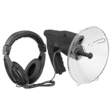 Long Range Parabolic Microphone Monocular X8 Bionic Ear For Birds Listening Telescope 200m