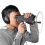 Long Range Parabolic Microphone Monocular X8 Bionic Ear For Birds Listening Telescope 200m 3