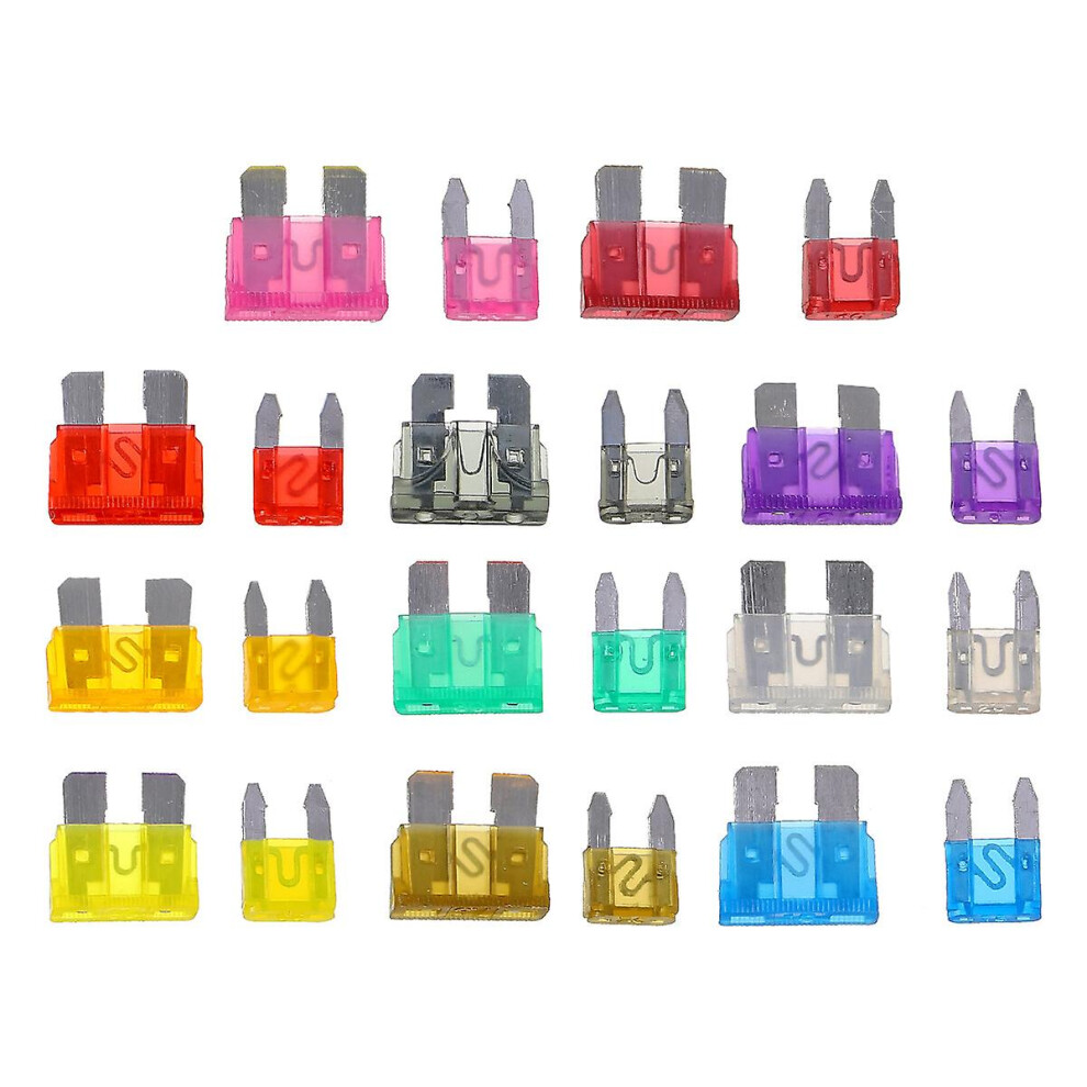 250 Pcs Mini Fuses Auto Fuses Anl Fuse Truck Fuses Car Blade Fuse Assortment Blades Fuses 3010291919223