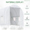 Outsunny Outsunny Greenhouse Solid Frame Walk-in Garden Grow Large Insect Poly Tunnel 3