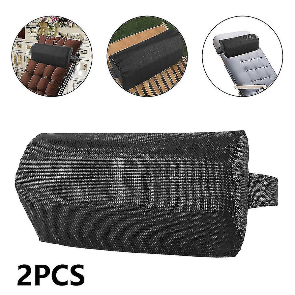 Nufasion Replacement Pillow Headrest For Zero Gravity Chair With Elastic Band, Neck Pillows For Chair, Lounge Chair