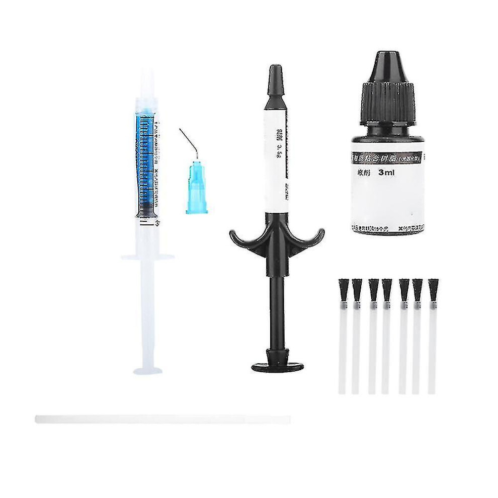 Orthodontic Dental Bonding Kit Adhesive Light Cure Adhesive System Kit Toolssmall Set