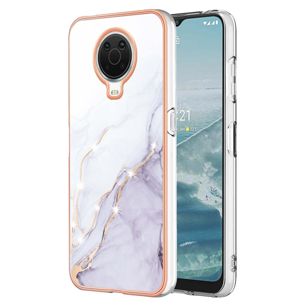 (White) Marble Pattern Tpu Case For Nokia G20 / G10 White 6262875204844