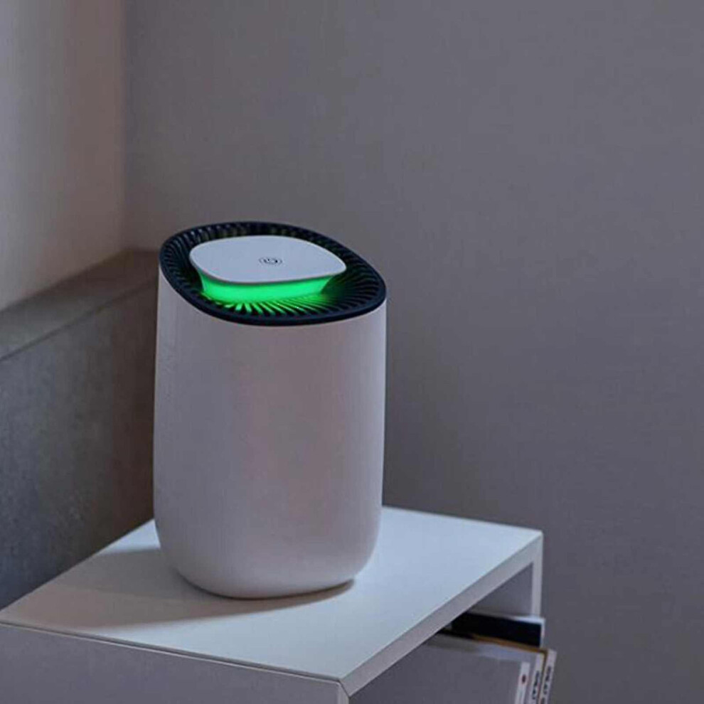 Portable Mini Dehumidifier For Home Ultra Quiet Auto Shutoff Dehumidifier For Closet Wardrobe Bedroom Kitchen Basement