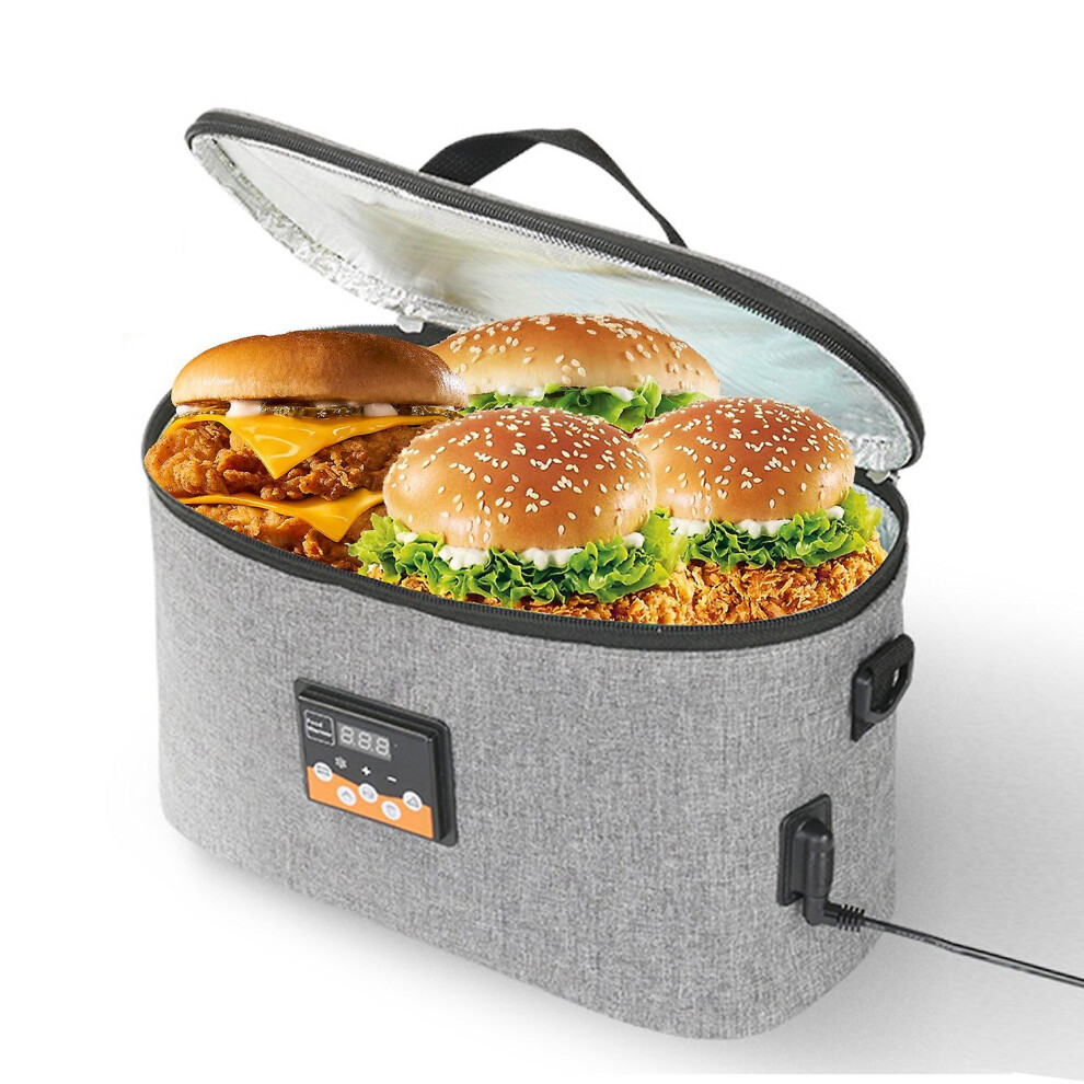 Portable Oven 12V Car Food Warmer Personal Mini Oven with Digital Display Temperature Preset 8L Elec