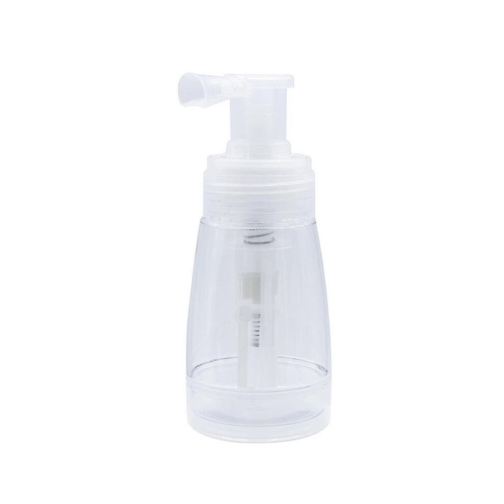 Powder Spray Bottle Dispenser Powder Cosmetics Refillable Bottle Empty Dismountable With Locking Nozzle For Travel Transparent, Powder Spray Bottle