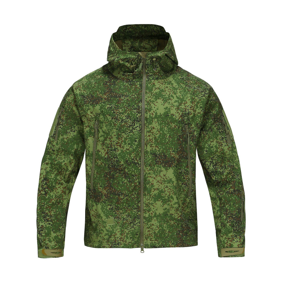 Professional  Russian Military Uniform Men's Camouflage Fleece Jacket Army Tactical Airsoft Softshell Winter Coat Multicam Windbreakers-image-OPC-PDWVYRY-NEW
