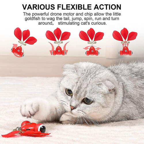 Cat Toy Fully Automatic Intelligent Teasing Cat Small Goldfish Pets Smart 2