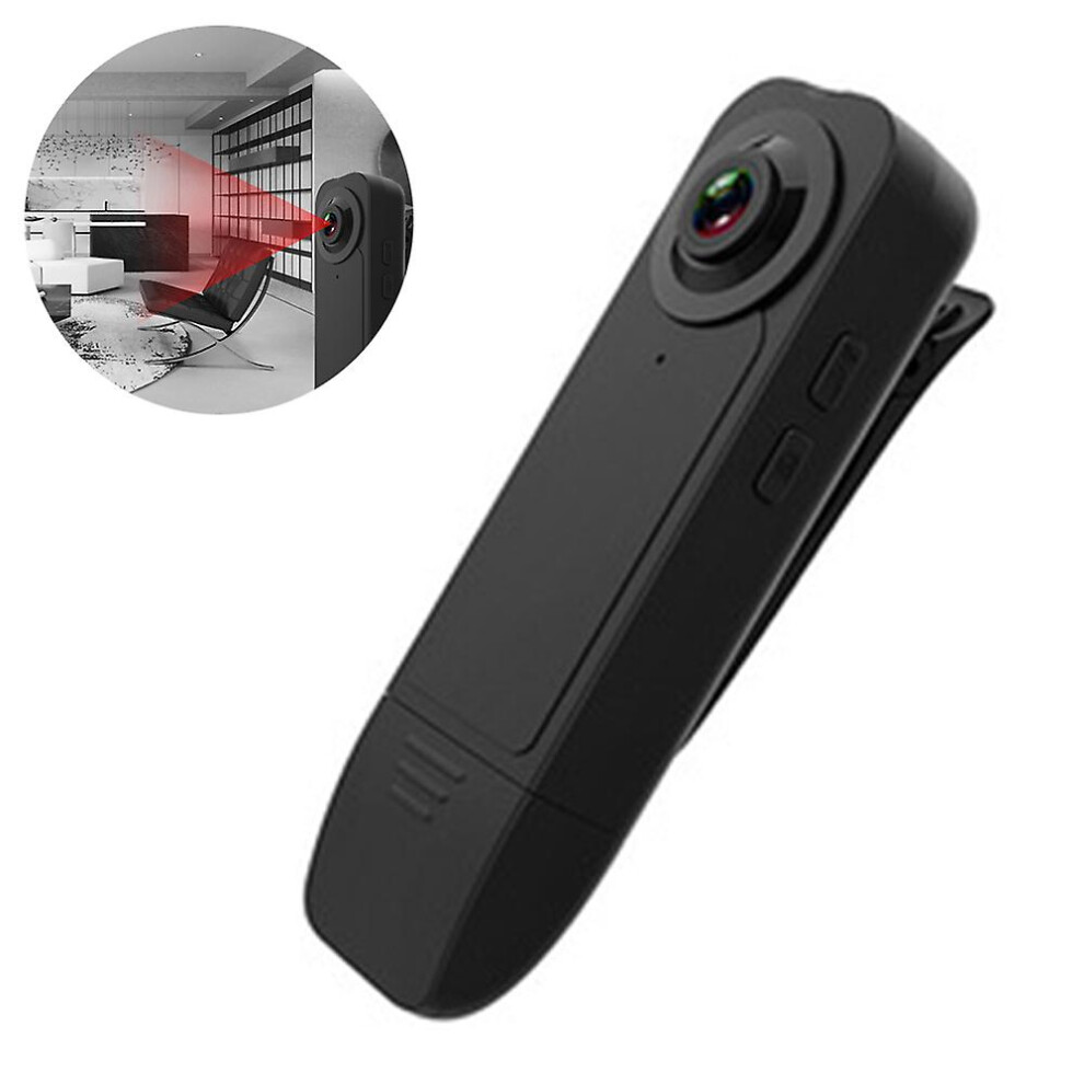 Qqdd Mini Body Camera Clip Wearable Security Cameras Portable 1080p Pocket Cam Video Recorder S