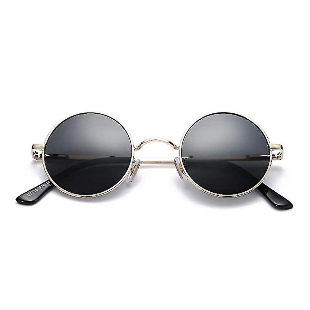 Retro Small Round Polarized Sunglasses For Men Women John Lennon Style