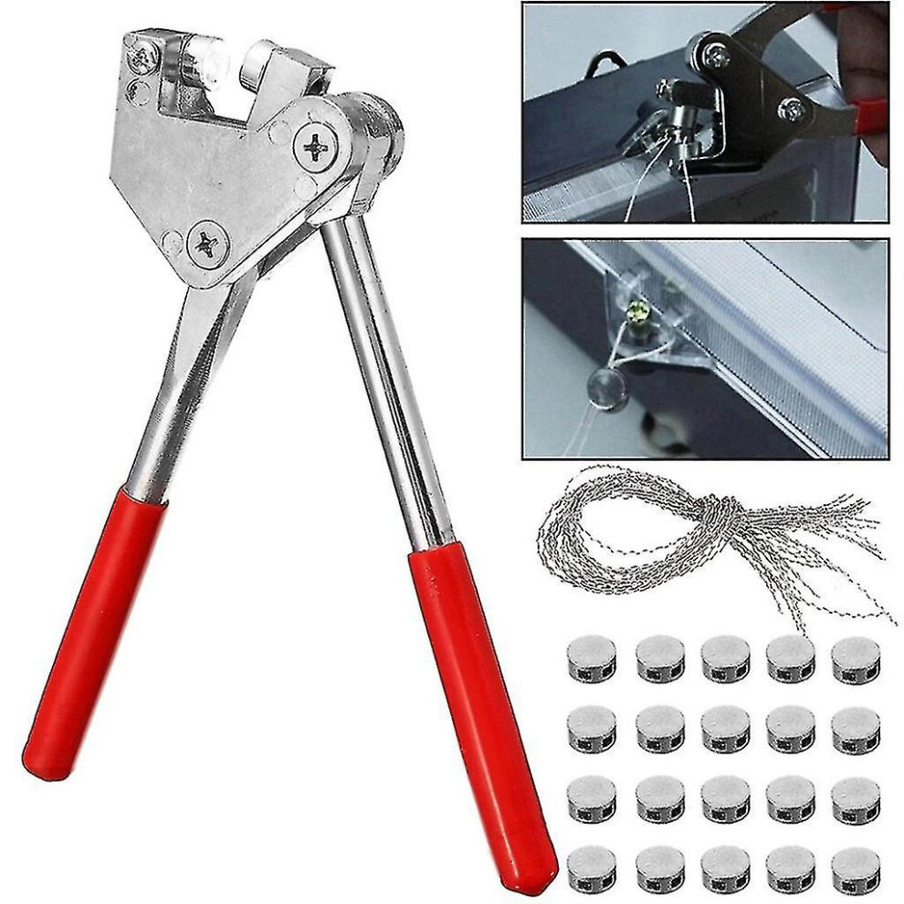 Sealing Plier Kit Security Lead Seal Electric Meter Lead Tags Diameter 10mm