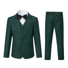 Sliktaa Boys 3Pce Formal Suit Slim Fit Blazer and Vest and Pants