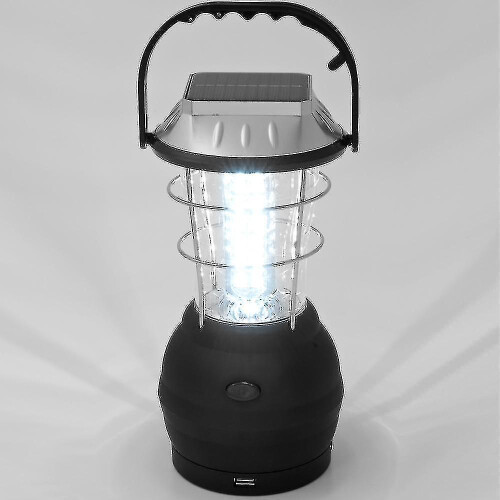 Solar Lantern,hand Crank Dynamo 36 Led Camping Lantern Emergency Light 2