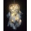 Dream Catcher, Feather Dreamcatcher, Dream Catcher With Led Light  White, 1